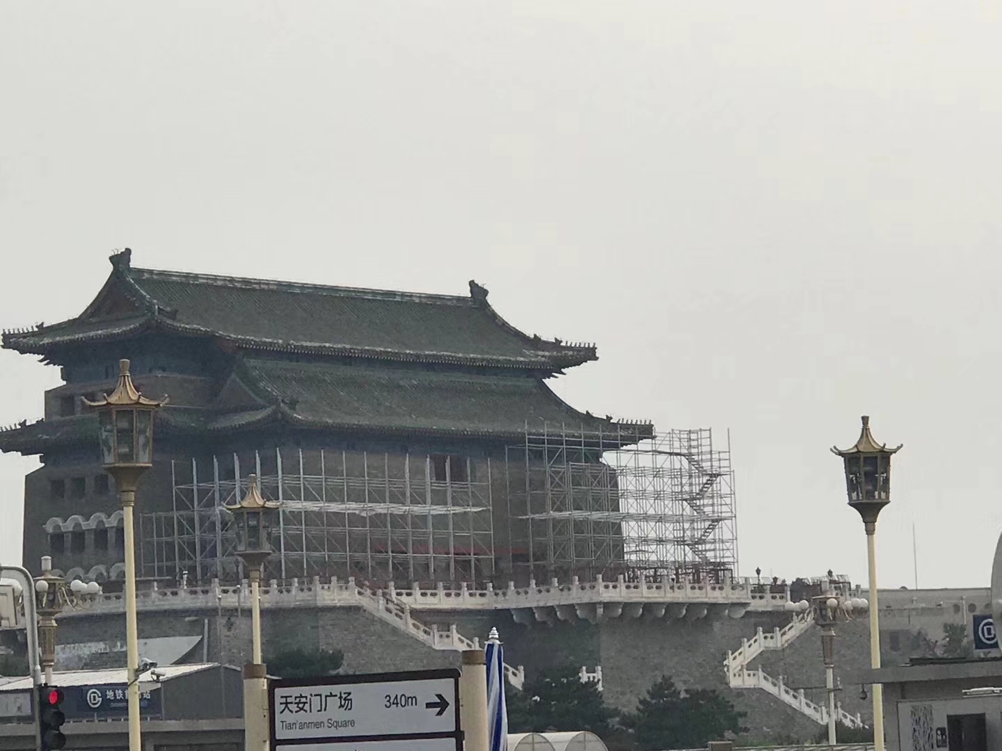 盤扣式腳手架比傳統腳手架施工周期短，效果更好！(圖1)